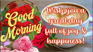 🌈 Good Morning Wishes With Beautiful Messages and Prayer  Good Morning Whatsapp Status❤️ [upl. by Ahsinev]