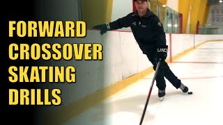 13 Power Skating Drills to Improve Your Forward Crossovers [upl. by Dari]