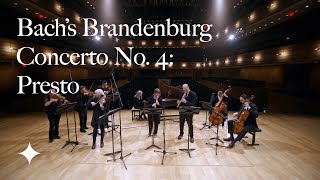 Bach Brandenburg Concerto No 4 Presto  Tafelmusik [upl. by Yromem]