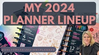 My 2024 Planner Lineup [upl. by Ahron]