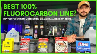 Best 100 Fluorocarbon Line Sunline YoZuri PLine and Seaguar Tests and Price Analysis [upl. by Zaremski]