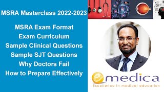 MSRA Masterclass 20222023  MSRA Overview Clinical  SJT Questions MSRA Preparation Tips [upl. by Ardnaiek]