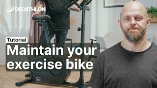 TUTORIAL  How to maintain your exercise bike 🚲  Decathlon [upl. by Raimund]