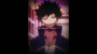 Best anime villain Dabi Villains are born they arent madeanimemyheroacademianarutoonepiece [upl. by Dustin565]