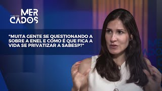 quotMuita gente se questionando a sobre a Enel e como é que fica a vida se privatizar a Sabespquot [upl. by Secnarf]