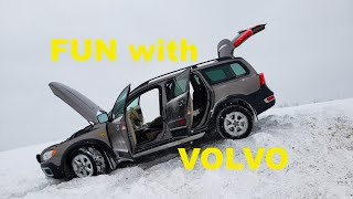 Fun with my Volvo XC70 Happy Holidays to All [upl. by Pangaro870]