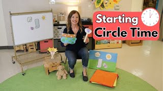 How to Start Toddler and Preschool Circle Time BacktoSchool [upl. by Nnyla]