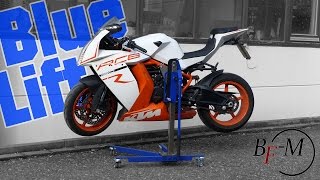 BlueLift I KTM 1190 RC8 I Zentralständer [upl. by Arola]