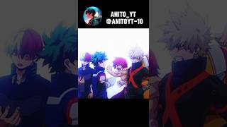 AMVMHA CLASS1A are the best 😔 anime mha deku bakugo bnha shorts shototodoroki allmight [upl. by Harat347]