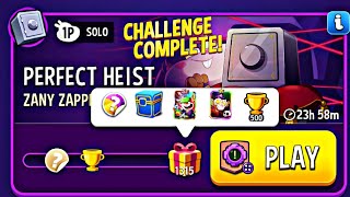 zany zappers supper sized perfect heist solo challenge match masters today gameplay [upl. by Durno8]