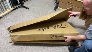 Unboxing  Takamine GD30CE 12String AcousticElectric Guitar amp Fender Malibu [upl. by Fagen632]