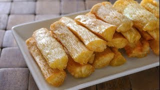 How to make Fried Cassava Yuca [upl. by Haberman803]