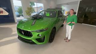 2023 Maserati Levante in Urban Green [upl. by Tibbitts547]