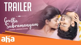 Geetha Subramanyam Tamil OFFICIAL TRAILER  Now Streaming on ahaTamil [upl. by Ebonee]