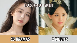 All Dramas and Movies of Luo Qiu Yun  Luo Qiu Yun Dramas and Movies From 2019 to 2024 [upl. by Marler]