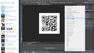 Crear un Código QR Personalizado en Photoshop CS6 [upl. by Lauren6]