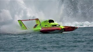 3000 HP Hydroplane Boats  200 MPH [upl. by Svetlana]