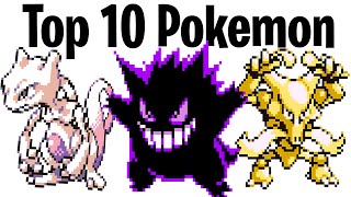 Top 10 Strongest Pokémon in Gen 1 [upl. by Skillern]