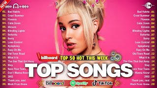 Billboard Top 50 This Week Doja Cat Adele Maroon 5 Ed Sheeran Miley Cyrus Taylor Swift [upl. by Nerra]