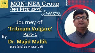 Journey of  Triticum Vulgare  Part 1  Dr Majid Mallik  MONNEA Group [upl. by Ardnasella383]