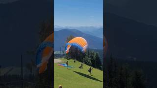 Paragliding launch in Werfenweng paragliding [upl. by Olegnaleahcim948]