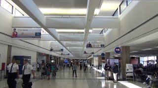 An HD Tour of LAX Los Angeles International Airport Terminals 4 5 6 7 and 8 [upl. by Nattie433]