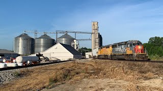 A day of trains around Central Illinois 6620 [upl. by Ahsaelat239]