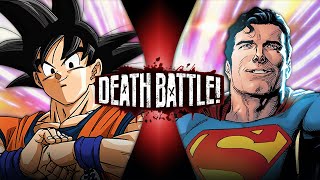 Goku VS Superman Dragon Ball VS DC Comics  DEATH BATTLE [upl. by Gish]