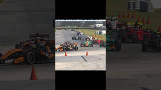 Overtake T1 Then a Double Overtake T7  Sebring  simracing iracing racing shorts [upl. by Atiekan842]