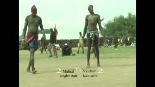 Magot Khot Masimba Vs Dengic Dinka Wrestling [upl. by Anelra]