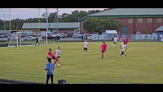 White Oak High vs Swansboro High Conference game 5 [upl. by Ebbarta]