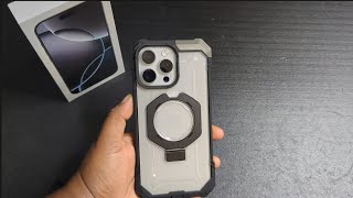 iPhone 16 pro Max UB Grip Black From SupCase [upl. by Ahsemit]