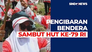 Pemkab Asahan Laksanakan Pengibaran Bendera Merah Putih di Air Terjun Ponot  Sindo Siang 1308 [upl. by Eugaet675]