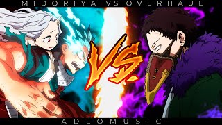 MIDORIYA VS OVERHAUL RAP  Boku no hero academia  2021  AdloMusic Prod IsuRmX [upl. by Ynalem]