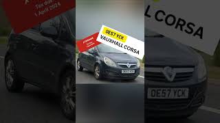 Untaxed Vauxhall Corsa driving round [upl. by Adnilre]