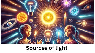 Sources of light 6Th class [upl. by Vezza213]