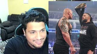 WWE Roman Reigns VS The Rock Match at Wrestlemania Cody Rhodes Left with Surprise see whats next [upl. by Anovad]