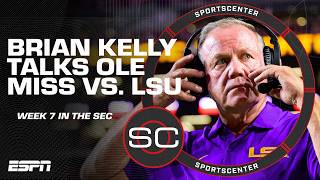 Brian Kelly says LSU will earn their respect by beating Ole Miss this Saturday  SportsCenter [upl. by Fahland672]