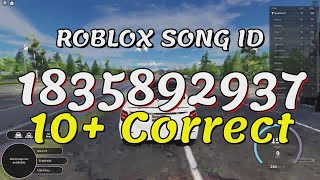 10 Correct Roblox Song IDsCodes [upl. by Battat]