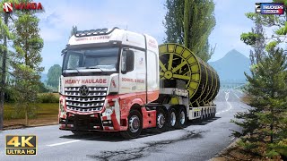 Truckers of Europe 3 heavy Haulage transportation  realistic operation [upl. by Oralee]