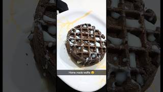 Part2 Homemade Waffle In Just 5 Minutes  Eggless Waffles  Unpass Cooking [upl. by Enyalahs]