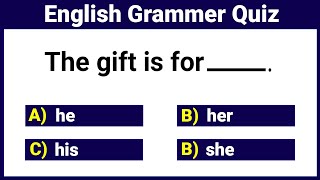 25 English Grammar Quiz  All 12 Tenses Mixed test  Test your English [upl. by Sitarski]