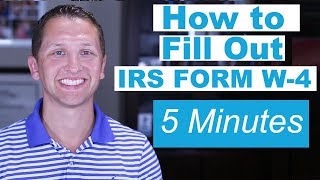 How to Fill Out IRS Form W4 Fast [upl. by Atniuq473]