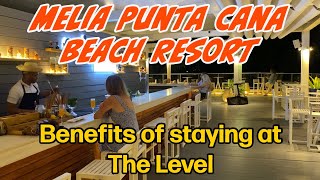 Melia Punta Cana Beach Resort  The Level  Allinclusive vacation experience [upl. by Ryhpez]