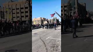 Marmion Academy Flannigan Rifles Drill Team amp Band  Veteran’s Day Parade111124 [upl. by Radmen870]