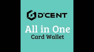 DCENT All in One cardtype hardware wallet securewallet ethereum polygon binance flare xdc [upl. by Derby]