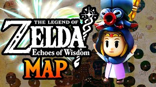 The Huge Map of Zelda Echoes of Wisdom [upl. by Atikihc514]