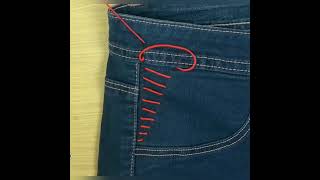 How to Alter Jeans 👖 waist [upl. by Nick267]