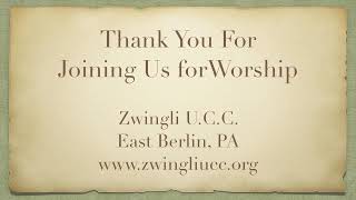 Zwingli UCC of East Berlin PA Live Stream [upl. by Ahseined]