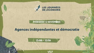 Agences indépendantes et démocratie  611  11h00 UCLY [upl. by Enelrak]